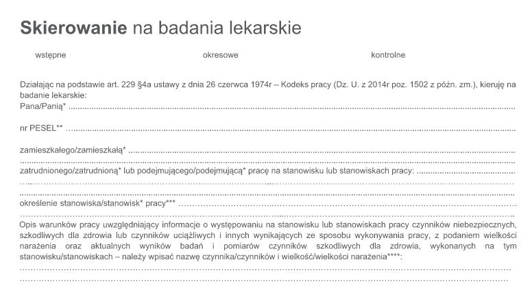 badanie profilaktyczne